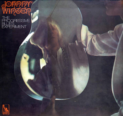 Johnny Winter - Progressive Blues Experiment Liberty Red Logo